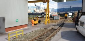 Back view of Gaugemaster engine shed