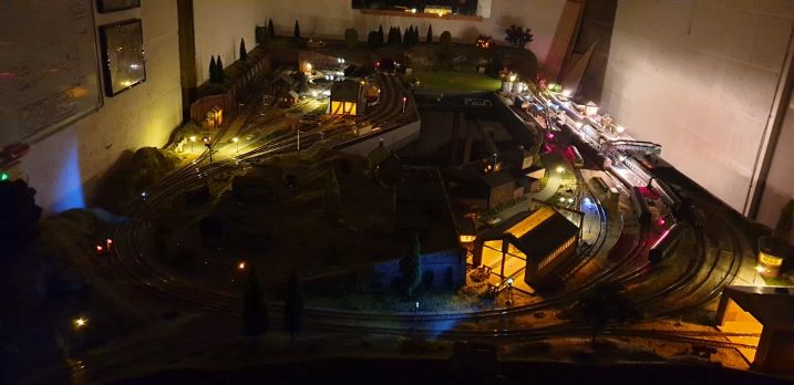 full scale night scene