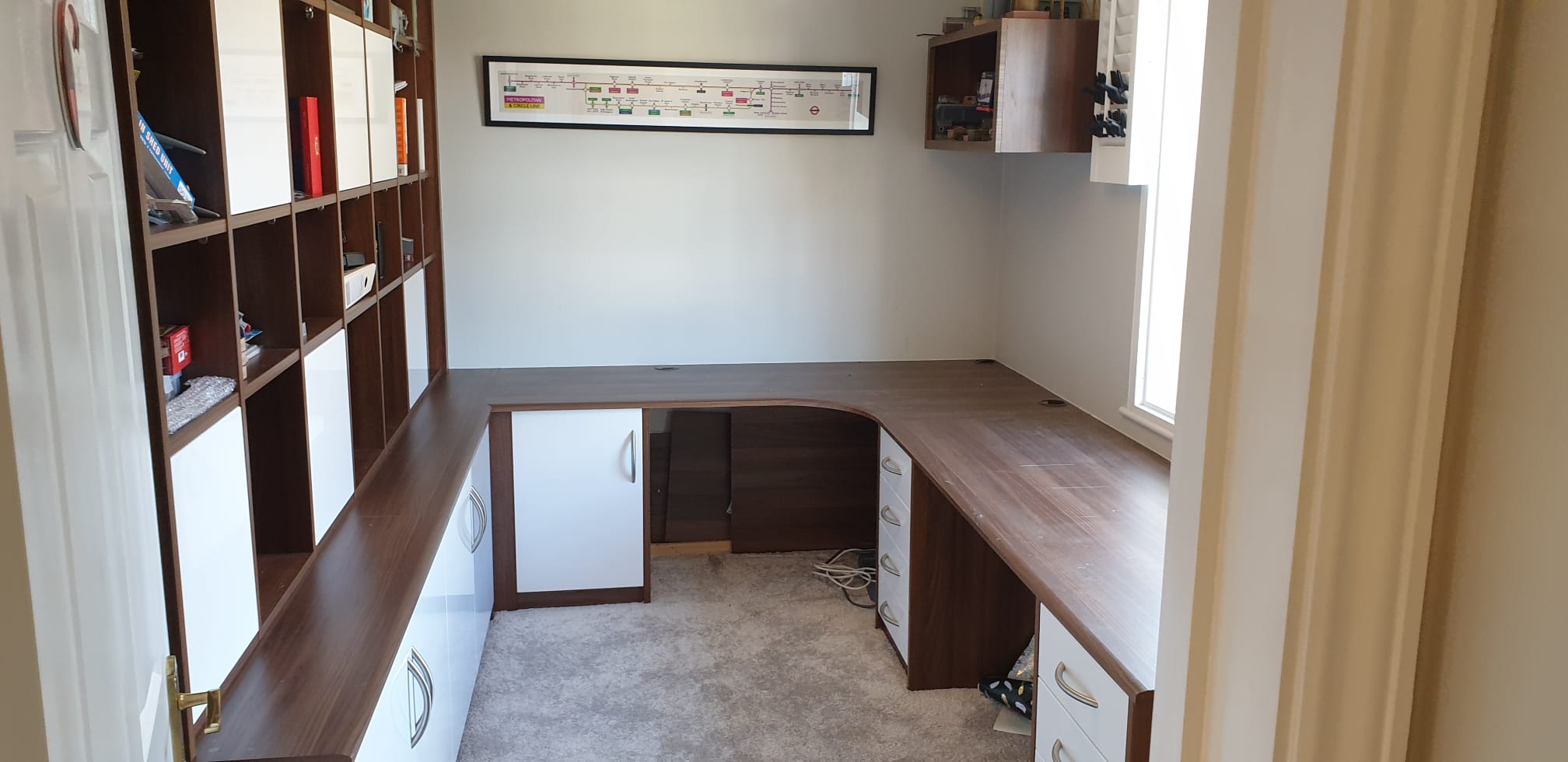 room before installation